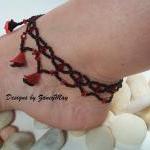 Little Hearts Anklet And Gypsy Anklet Pattern,..