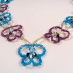 Butterfly Necklace Pattern, Beading Tutorial In..