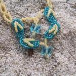 Flip Flop Chain Necklace Pattern, Beading Tutorial..