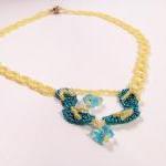 Flip Flop Chain Necklace Pattern, Beading Tutorial..