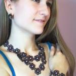 Pearly Petals Necklace, Beading Tutorial In Pdf