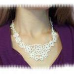 Snowflake Necklace Pattern, Beading Tutorial In..