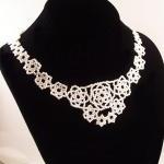 Snowflake Necklace Pattern, Beading Tutorial In..