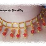 Fire Opal Necklace Pattern, Beading Tutorial In..