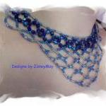 Lace Necklace, Beading Tutorial In Pdf