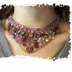 Double Cone Necklace, Beading Tutorial In Pdf