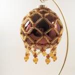 Net Ornament Cover Pattern, Beading Tutorial In..
