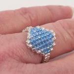Stained Glass Ring Pattern, Beading Tutorial In..