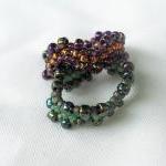 Catch The Waves Ring Pattern, Beading Tutorial In..