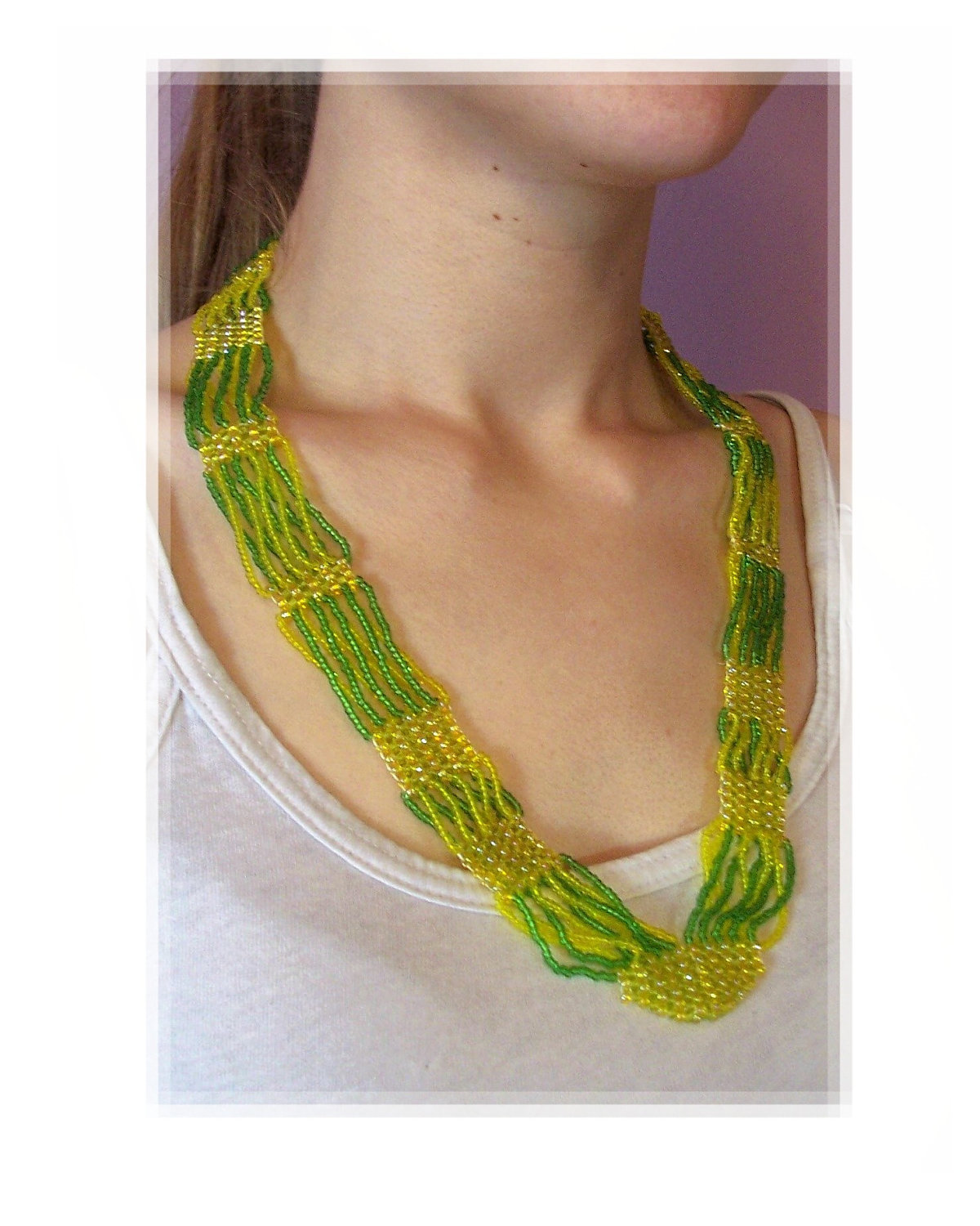 Twist Necklace, Beading Tutorial In PDF on Luulla